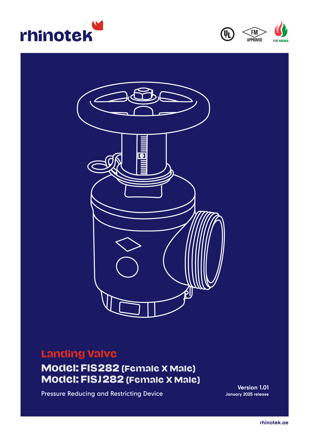 Pressure Reducing and Restricting Device (Female X Male)